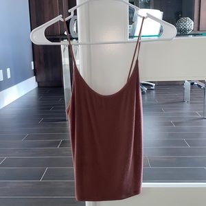 American Eagle Soft & Sexy Rib Tank, Size Small